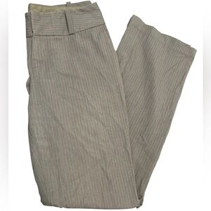 Mossimo Brown Pin Stripe Dress Pants